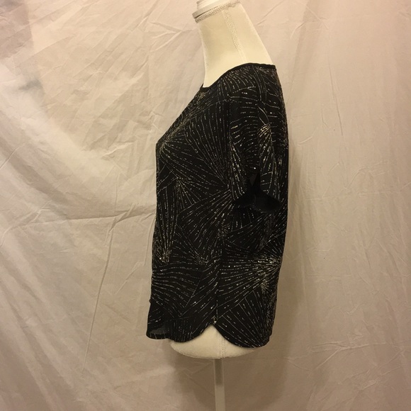 Vintage Attivo Gold Black Sheer Sparkle - Picture 7 of 7